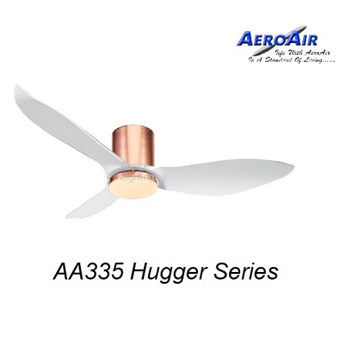 Low Ceiling Fan With Hugger LED Light
