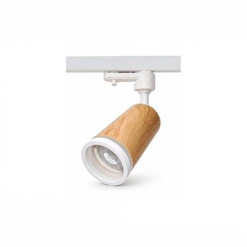 Ceiling track light fixture pinewood GU10 spotlight