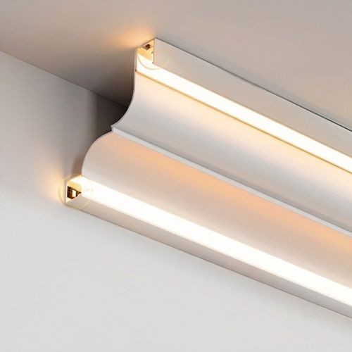 Coveless Cove Light Aluminium Profile, LED COB Strip Cove Light without false ceiling