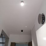 Ceiling light spotlight installed along HDB BTO walkway