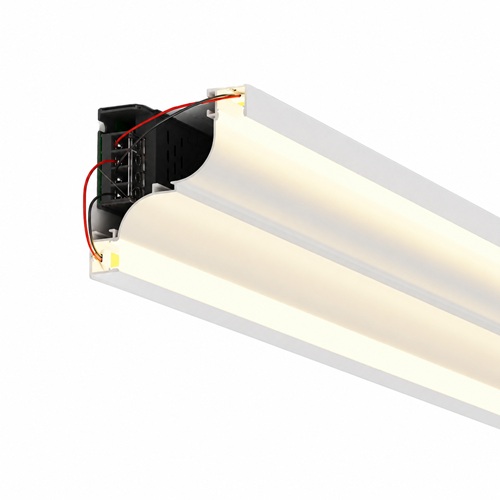 Coveless Cove Light Aluminium Profile, LED COB Strip Cove Light without false ceiling, with hidden driver
