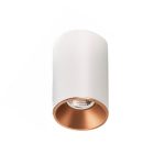 white rose gold spotlight ceiling light