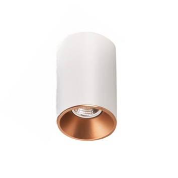 white rose gold spotlight ceiling light