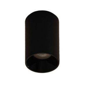 Black ceiling light spotlight with surface mounted design
