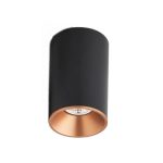 Black rose gold ceiling pot lights with GU10 holder