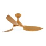 Wood Bestar Raptor Ceiling fan with Light