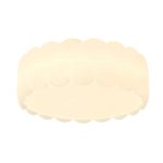 LED ceiling light Clara round with soft warm white glow, acrylic lampshade, modern home lighting. Ceiling lamps for bedroom.
