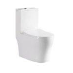 Aalto AL8080 white one piece children toilet bowl kids wash down closet.