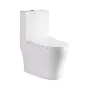 Aalto AL8080 white one piece children toilet bowl kids wash down closet.