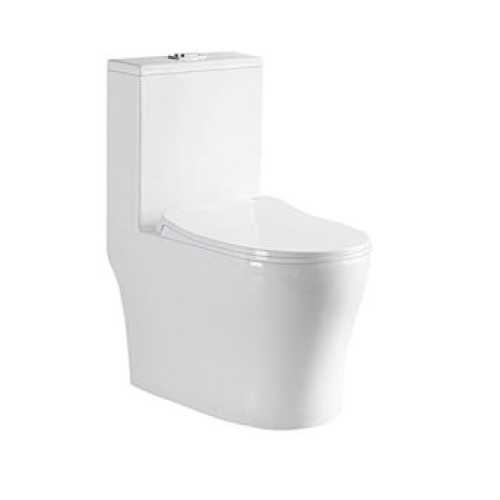Aalto AL8080 white one piece children toilet bowl kids wash down closet.