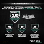 point one typhoon designer ceiling fan warranty coverage