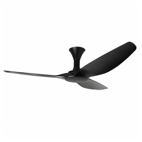 Point One Typhoon Ceiling Fan in full Black