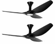 point one typhoon fan black with and without light