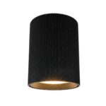 Black Surface Mounted Downlight Cylinder Fixture