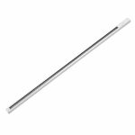 Premium white aluminum profile for track and rail lighting setups.