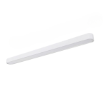 White rectangle kitchen light with slim acrylic diffuser