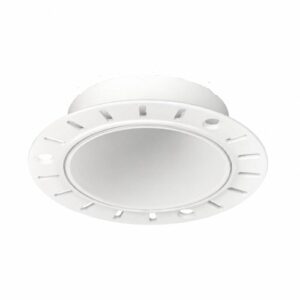 Eryx white trimless recessed downlight shown on a clean background