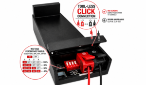 GT-III 24V driver for LED strip with adjustable output DIP switch