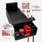 GT3 24V LED driver with adjustable output and clip-on terminals