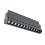 12W Magnetic Lego Grille Track Light in black