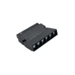6W compact adjustable Lego grille magnetic track light