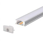 Arclux-Natt slim LED strip aluminium profile with COB LED strip